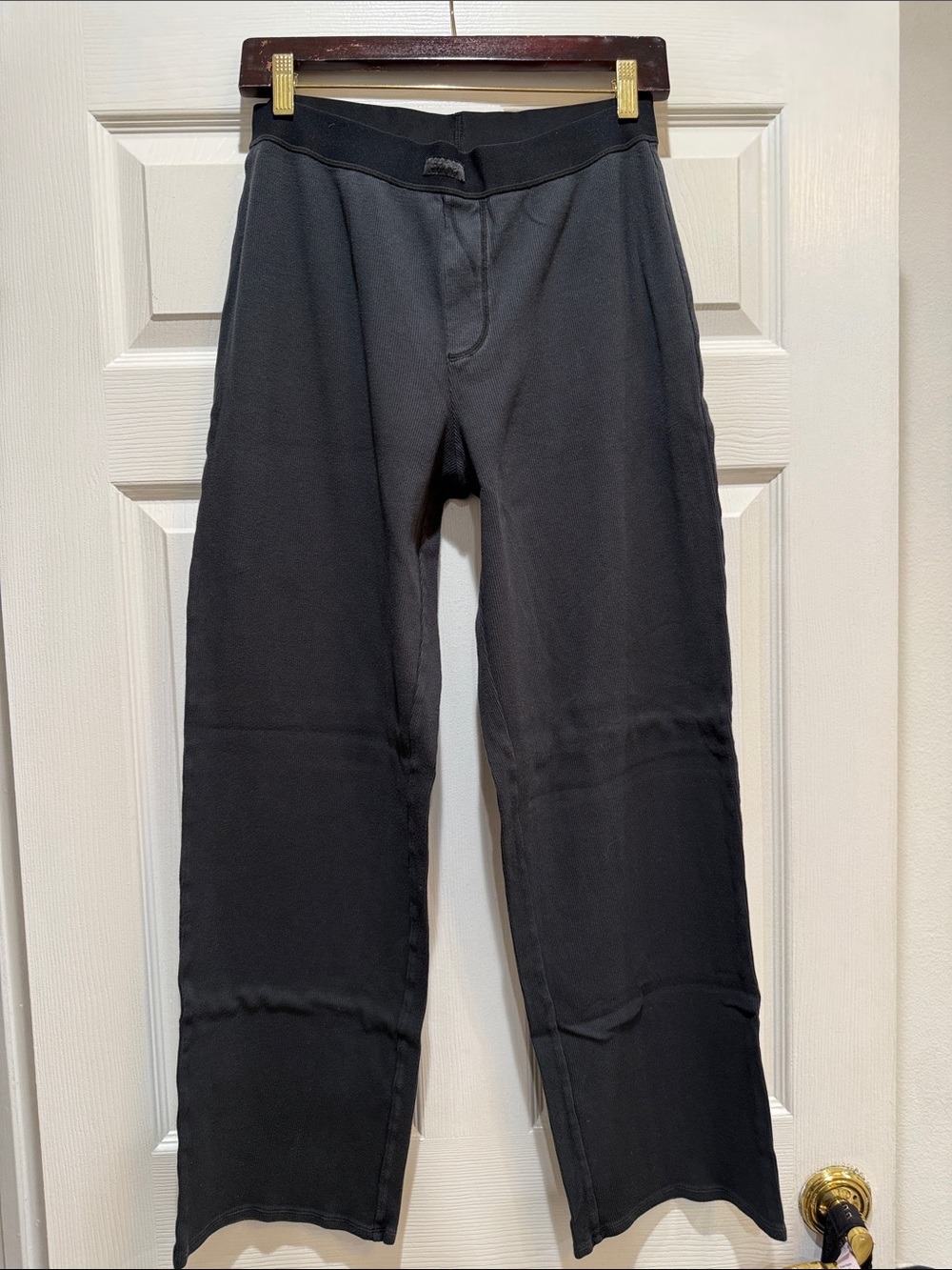 SKIMS Black Relaxed-Fit Sweatpants